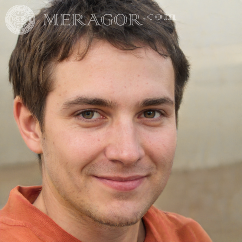 Photo of a handsome guy 21 years old Faces of guys Europeans Russians Faces, portraits