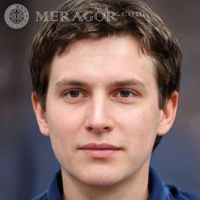Foto von 30-jährigem Mann auf SSN Gesichter von Jungs Europäer Russen Gesichter, Porträts