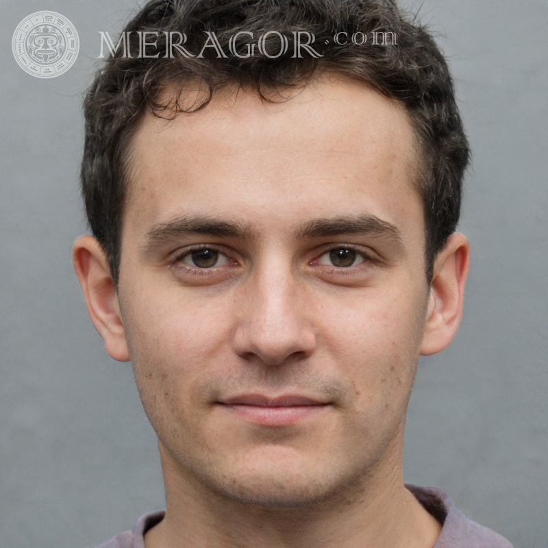 Foto chico de 28 años mejor Rostros de chicos Europeos Rusos Caras, retratos
