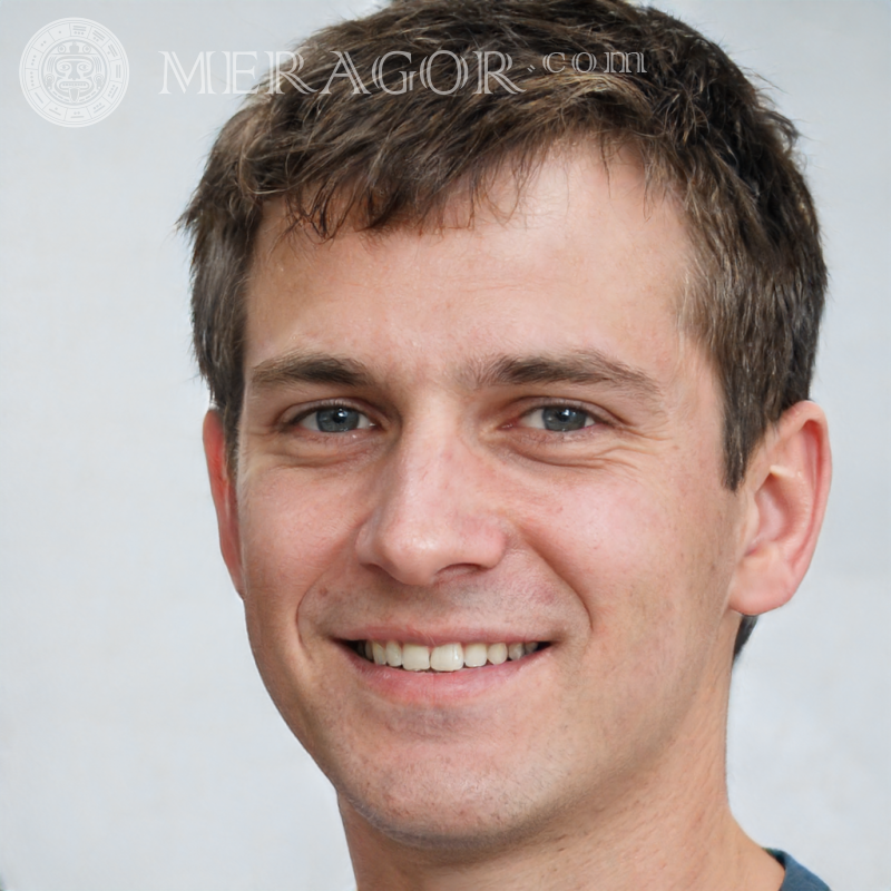 Photo of a guy 25 years old in good quality Faces of guys Europeans Russians Faces, portraits