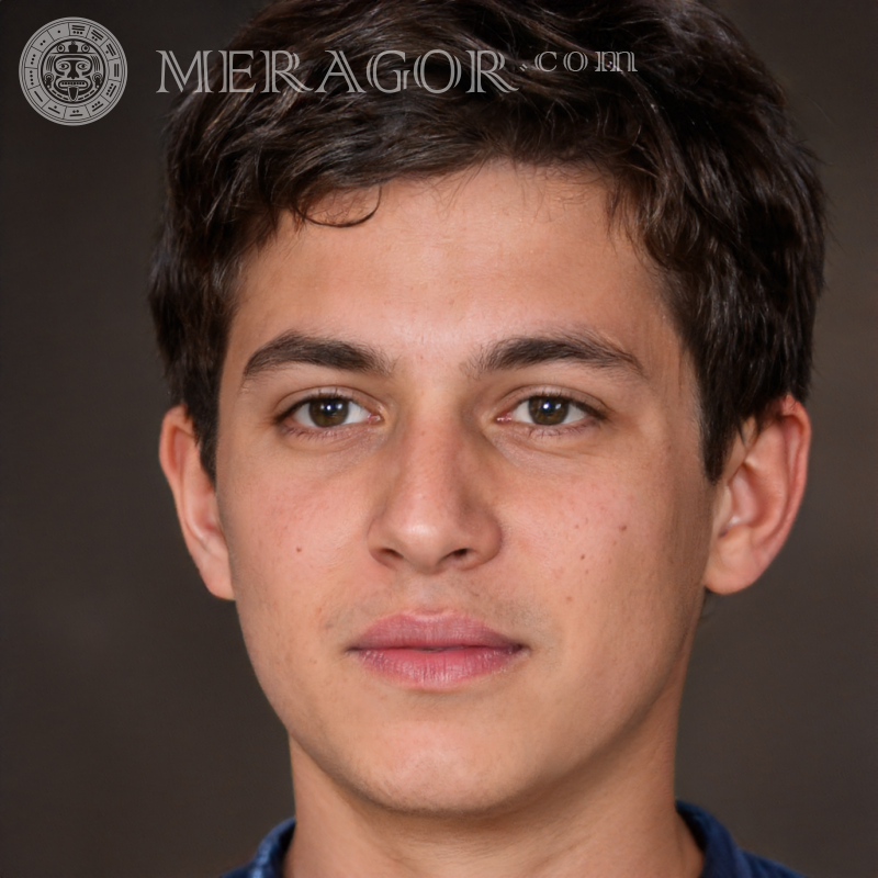 Photo of a guy 17 years old free Faces of guys Europeans Russians Faces, portraits
