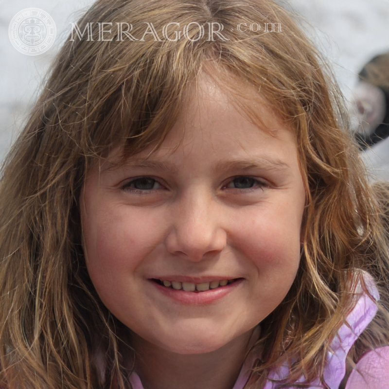 Le visage une fille russe est aléatoire Visages de petites filles Russes Visages, portraits Tous visages