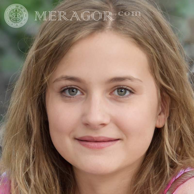 The face of a Russian girl without registration Faces of small girls Europeans Russians Faces, portraits