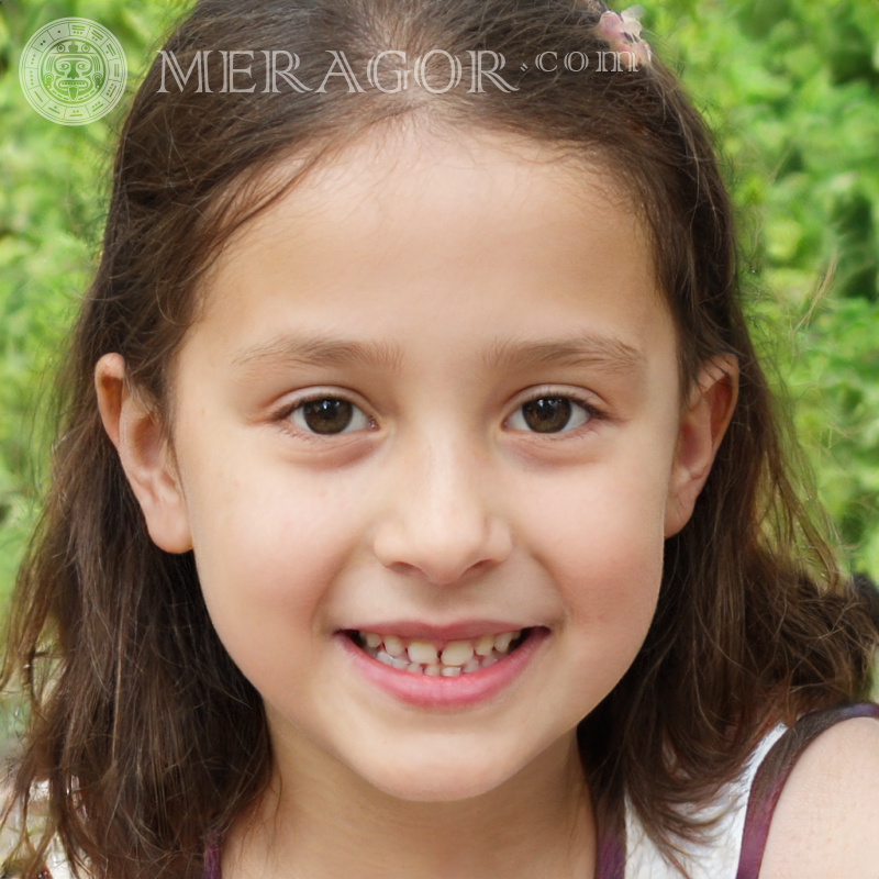 8 years old girl face Faces of small girls Europeans Russians Faces, portraits