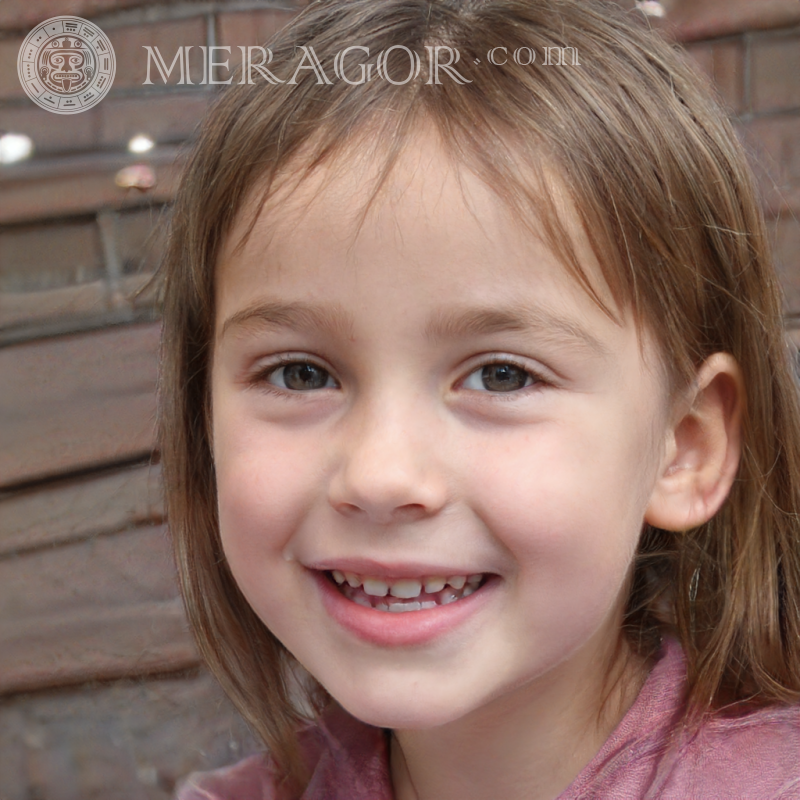 Girl face 2 years old Faces of small girls Europeans Russians Faces, portraits