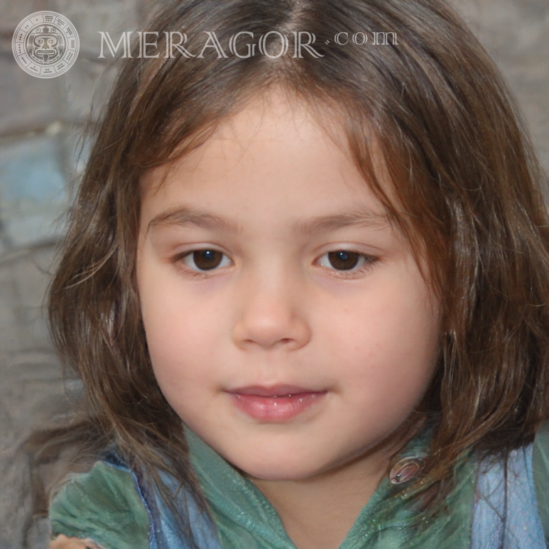 Photoshop cara de niña Rostros de niñas pequeñas Europeos Rusos Caras, retratos