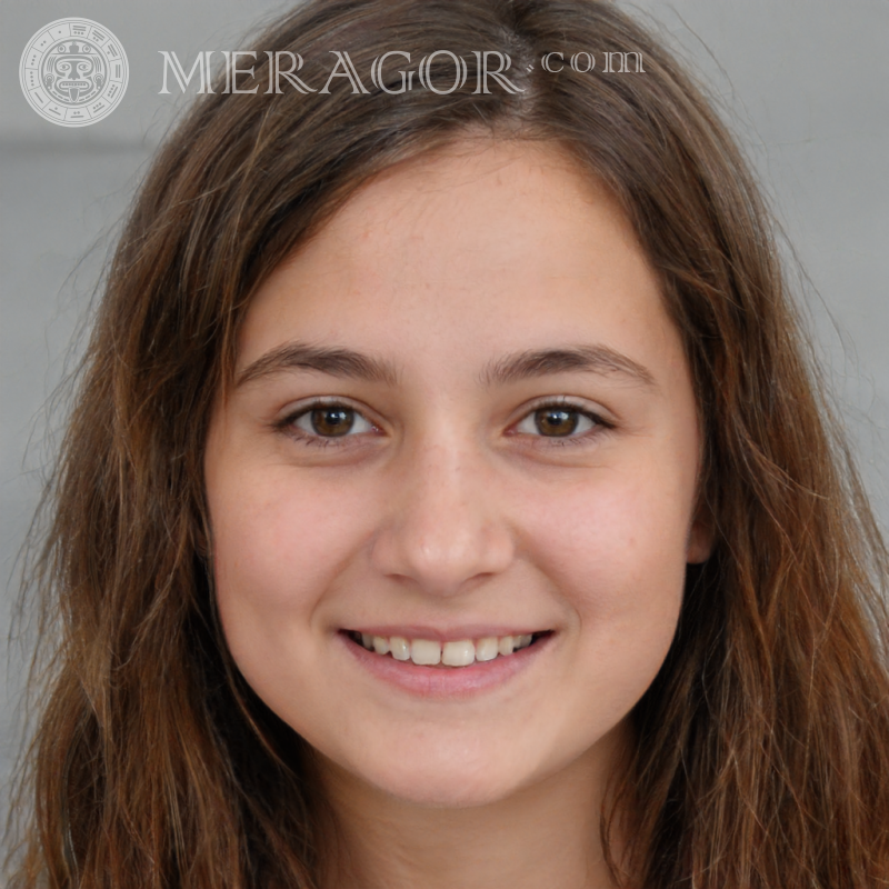 Beau visage de fille pour Tinder télécharger Visages de petites filles Européens Russes Visages, portraits
