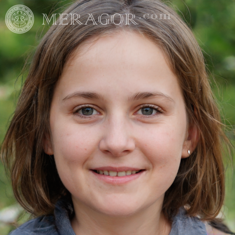El rostro de una niña rusa de 17 años Rostros de niñas pequeñas Europeos Rusos Caras, retratos