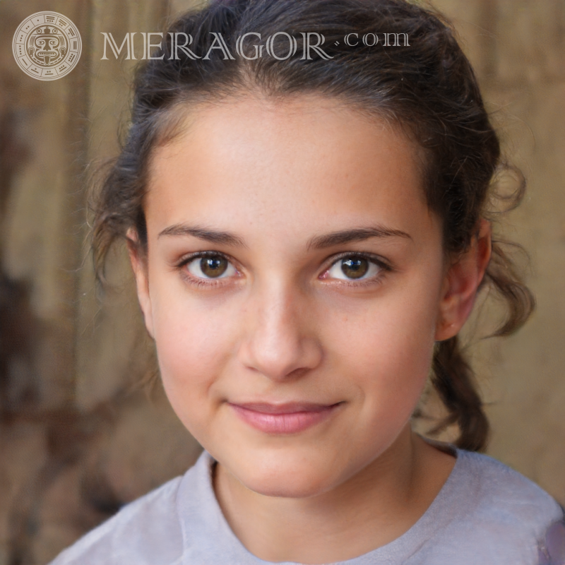 Bellos rostros de niñas Rostros de niñas pequeñas Europeos Rusos Caras, retratos