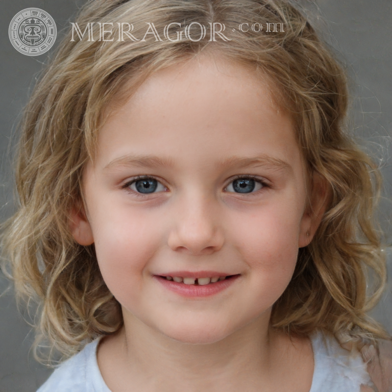 Russisches kleines Mädchen Gesicht schönes Foto Gesichter von kleinen Mädchen Europäer Russen Gesichter, Porträts