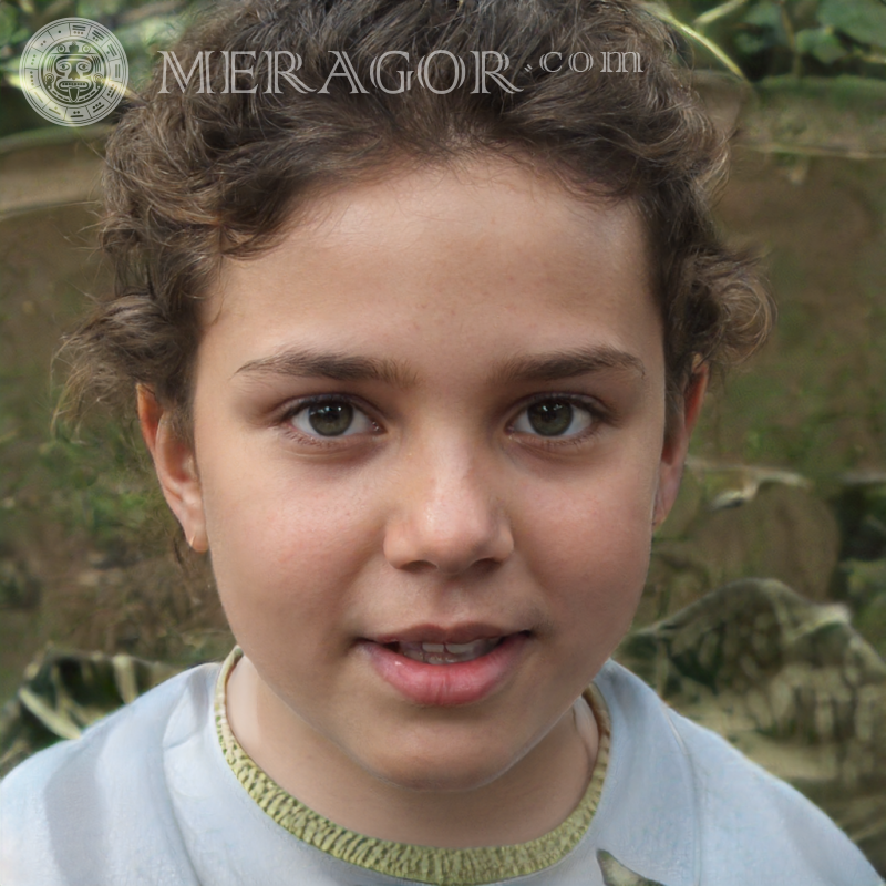 Télécharger visage de fille latine Visages de petites filles Européens Russes Petites filles