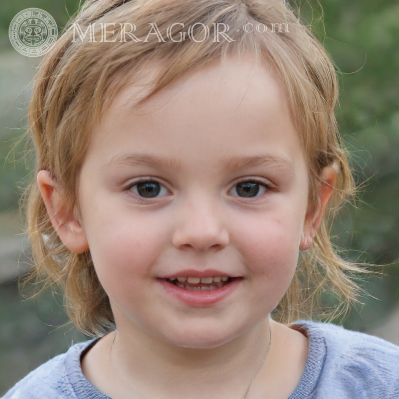 Завантажити обличчя дівчинки 1 рік Особи маленьких дівчаток Європейці Російські Дівчата