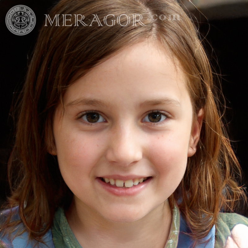 Cara de niña hermosa foto | 7 Rostros de niñas pequeñas Europeos Rusos Niñas