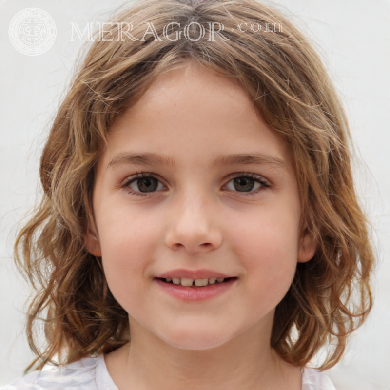 Красиві обличчя дівчаток 400 на 400 пікселів Особи маленьких дівчаток Європейці Російські Дівчата