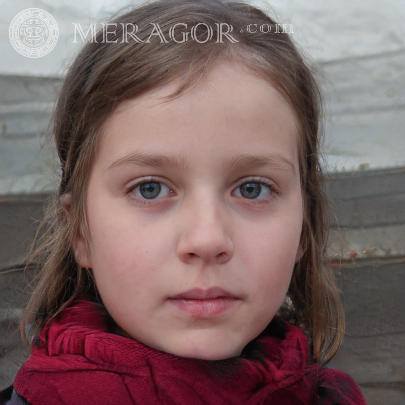 Le visage une fille russe pour avito Visages de petites filles Européens Russes Petites filles