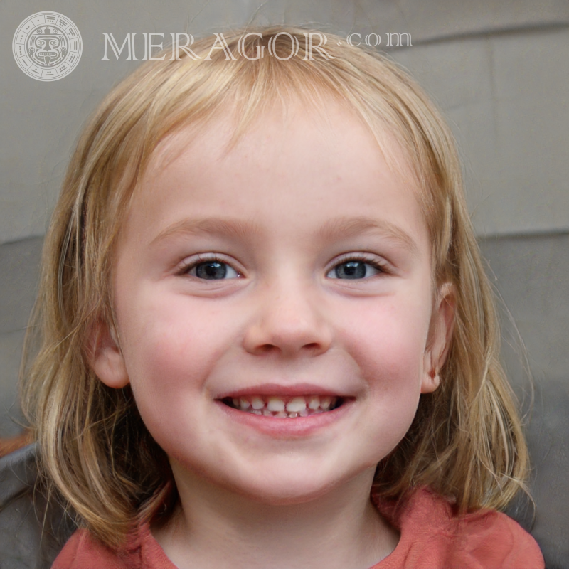 El rostro de una niña rusa 200 x 200 píxeles Rostros de niñas pequeñas Europeos Rusos Niñas