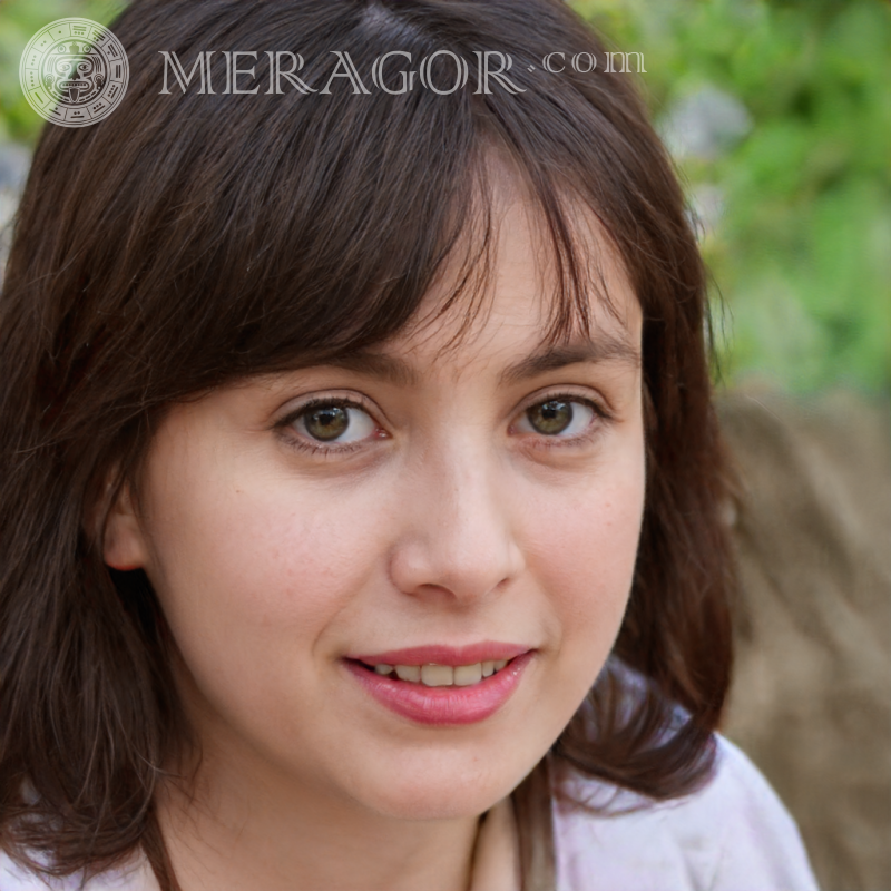 Photos of beautiful girls on the registration page Faces of small girls Europeans Russians Small girls