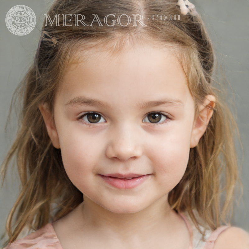 Photo of beautiful girls 400 by 400 pixels Faces of small girls Europeans Russians Small girls