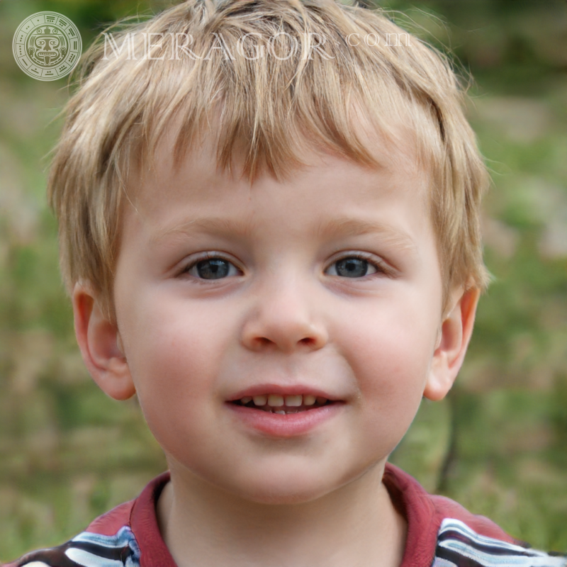 Chico lindo cara foto descargar imagen aleatoria | 0 Rostros de niños Europeos Rusos Ucranianos