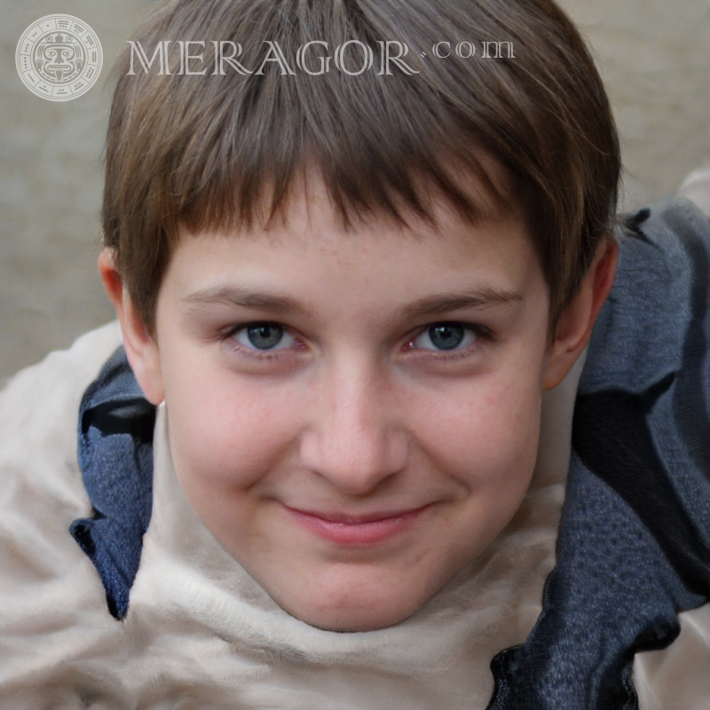 Télécharger la photo de visage de garçon créer Visages de garçons Européens Russes Ukrainiens