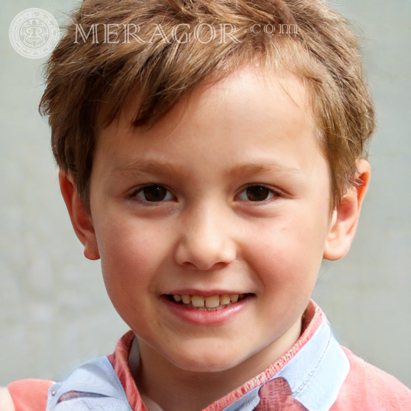 Baixar foto do rosto de um menino russo Rostos de meninos Europeus Russos Ucranianos