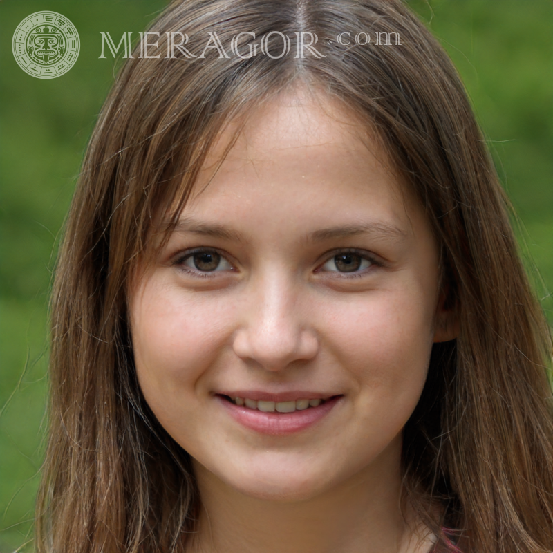 Visage de fille 18 ans | 0 Visages de petites filles Européens Russes Petites filles