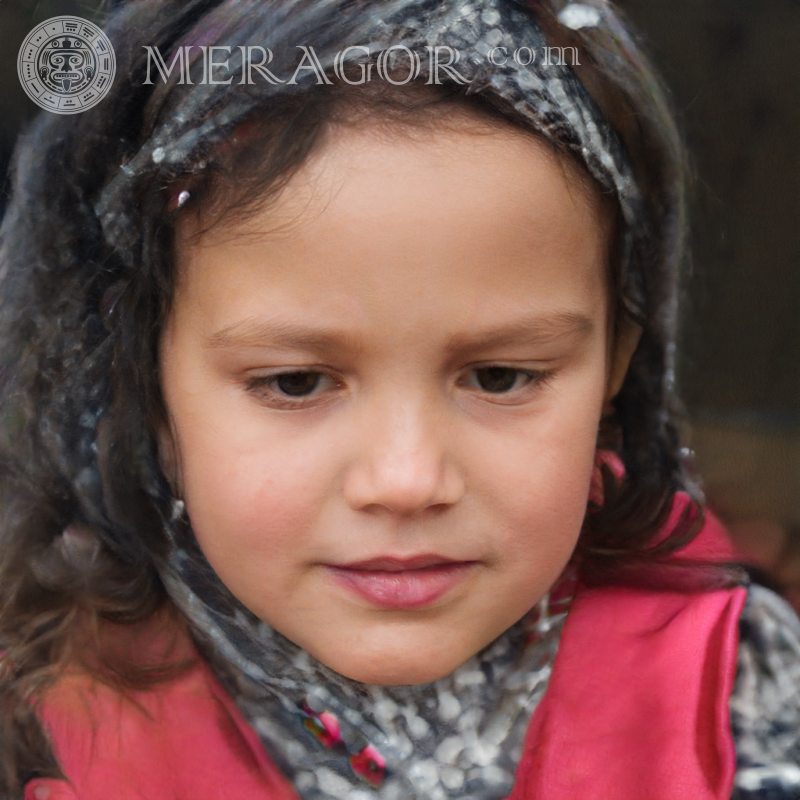 Carita de niña para registrarse cómo crear Rostros de niñas pequeñas Europeos Rusos Niñas