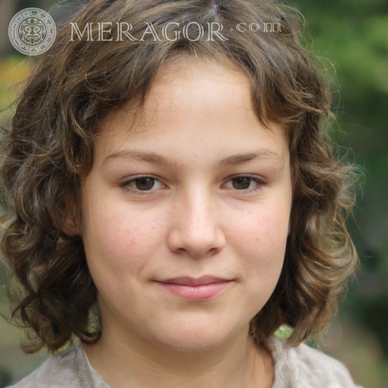 Photo de visage de fille YouTube Visages de petites filles Européens Russes Petites filles