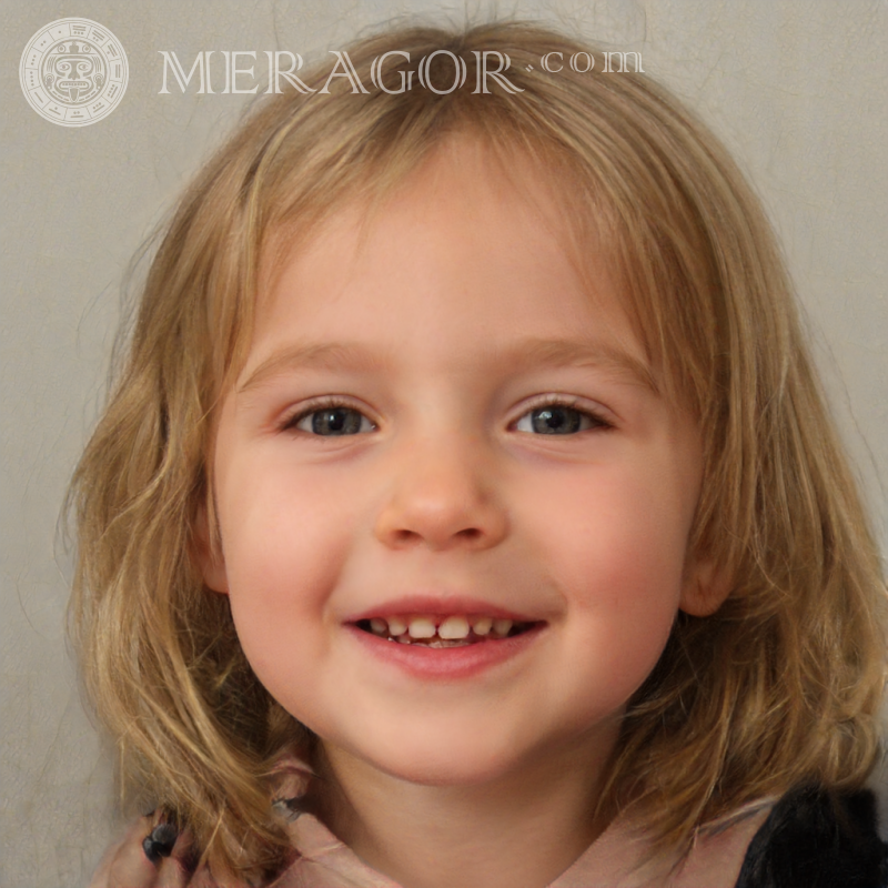 Foto von schönen kleinen Mädchen Vkontakte Gesichter von kleinen Mädchen Europäer Russen Maedchen