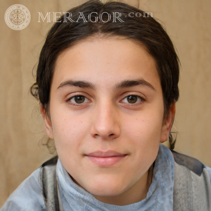Cara de niña de 12 años | 0 Rostros de niñas pequeñas Europeos Rusos Niñas