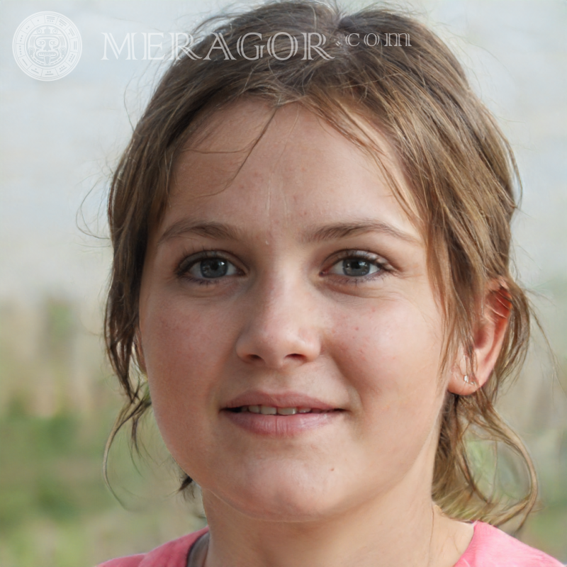 Foto de cara de niña de Instagram Rostros de niñas pequeñas Europeos Rusos Niñas
