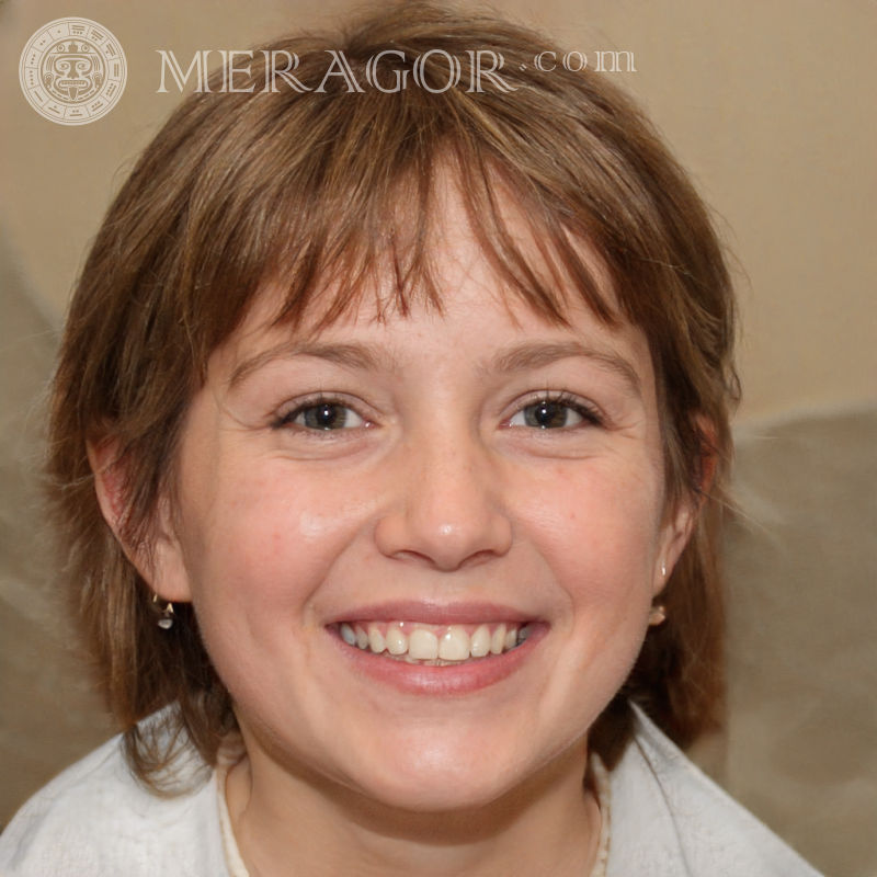 Hermoso rostro de una niña de 17 años Rostros de niñas pequeñas Europeos Rusos Niñas