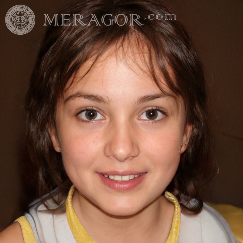Hermoso rostro de chica Instagram Rostros de niñas pequeñas Europeos Rusos Niñas