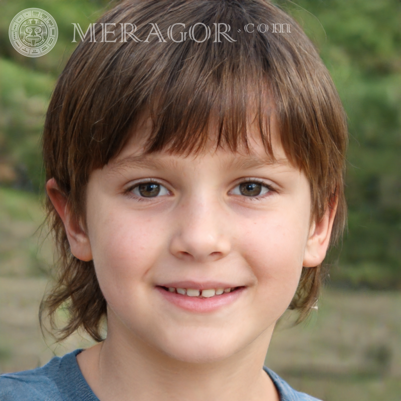 Hermoso rostro de una niña Meragor generador Rostros de niñas pequeñas Europeos Rusos Niñas