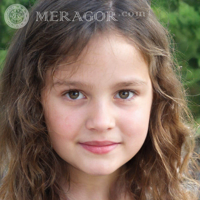 Hermoso rostro de una niña Instagram Rostros de niñas pequeñas Europeos Rusos Niñas