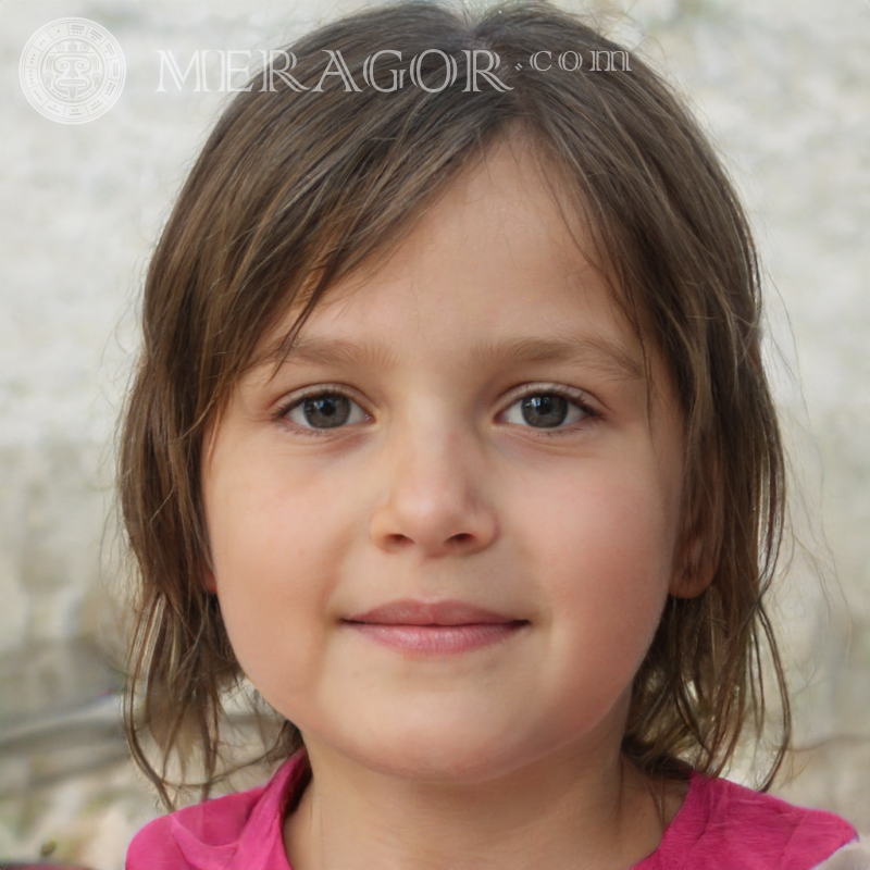 Beautiful face of a little girl for a forum Faces of small girls Europeans Russians Small girls