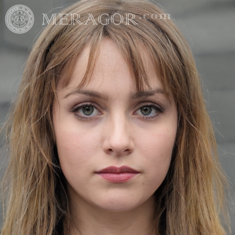 Красиве обличчя дівчинки для авторизації Особи маленьких дівчаток Європейці Російські Дівчата