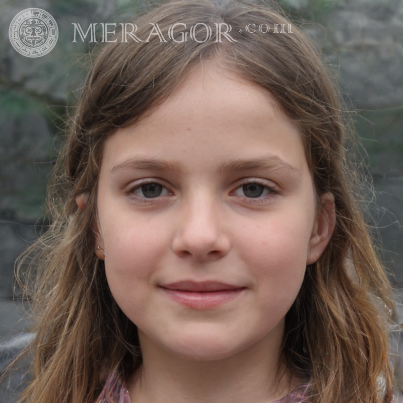 Photos de filles sur Twitter avatar Visages de petites filles Européens Russes Petites filles