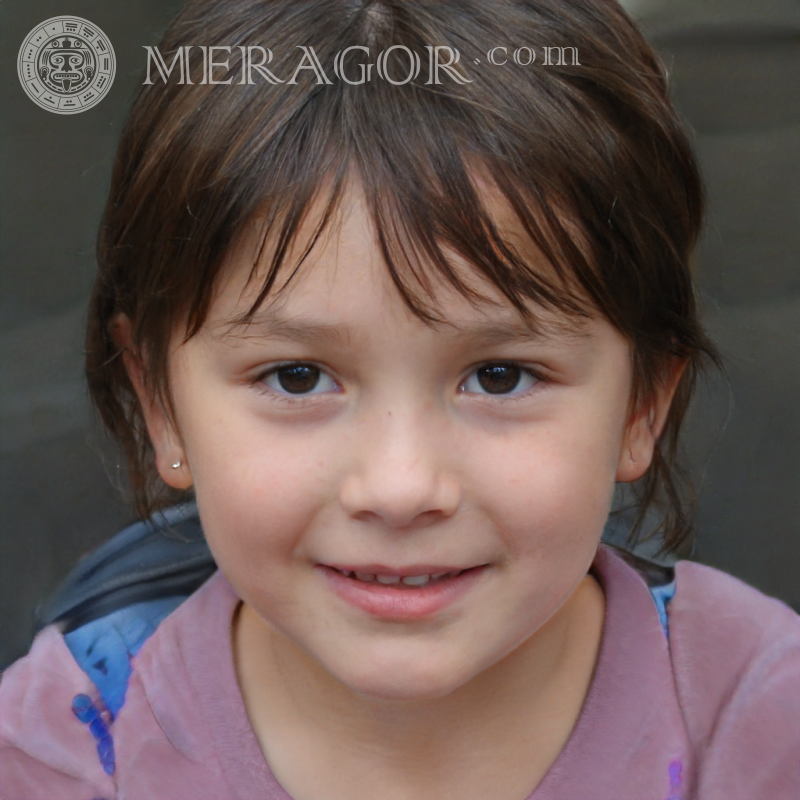 Foto von kleinen Mädchen auf dem Avatar für das Forum Gesichter von kleinen Mädchen Europäer Russen Maedchen
