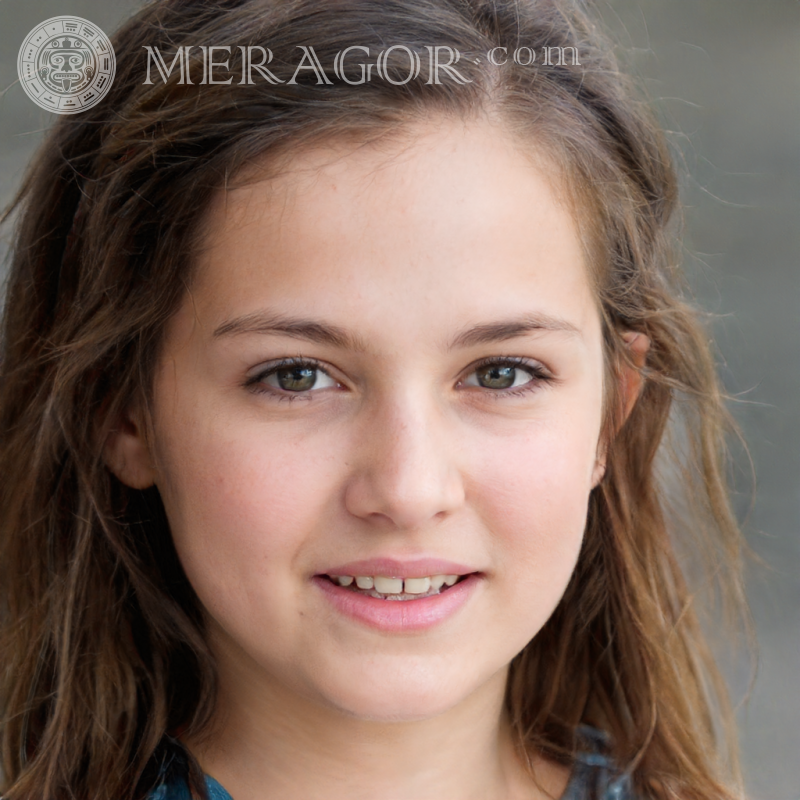 Chicas caras hermosa foto Rostros de niñas pequeñas Europeos Rusos Niñas