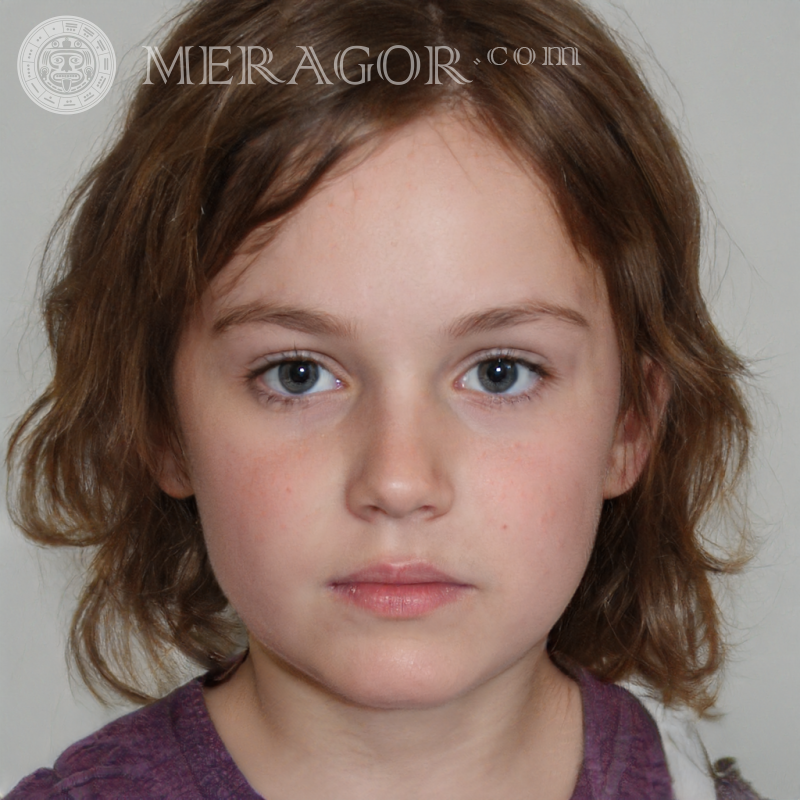 Придумать аватарку девочке 8 лет Лица девочек Европейцы Русские Девочки