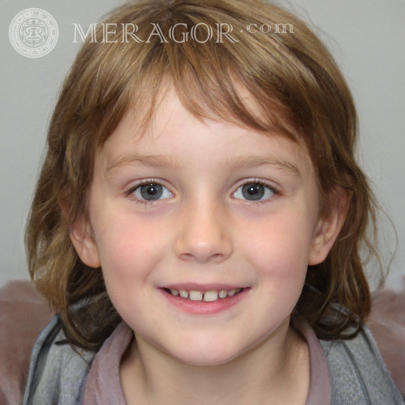 Завантажити фото обличчя рудоволосої дівчинки Особи маленьких дівчаток Європейці Російські Дівчата