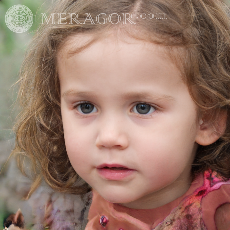 La cara de una niña en descarga de buena calidad. Rostros de niñas pequeñas Europeos Rusos Niñas