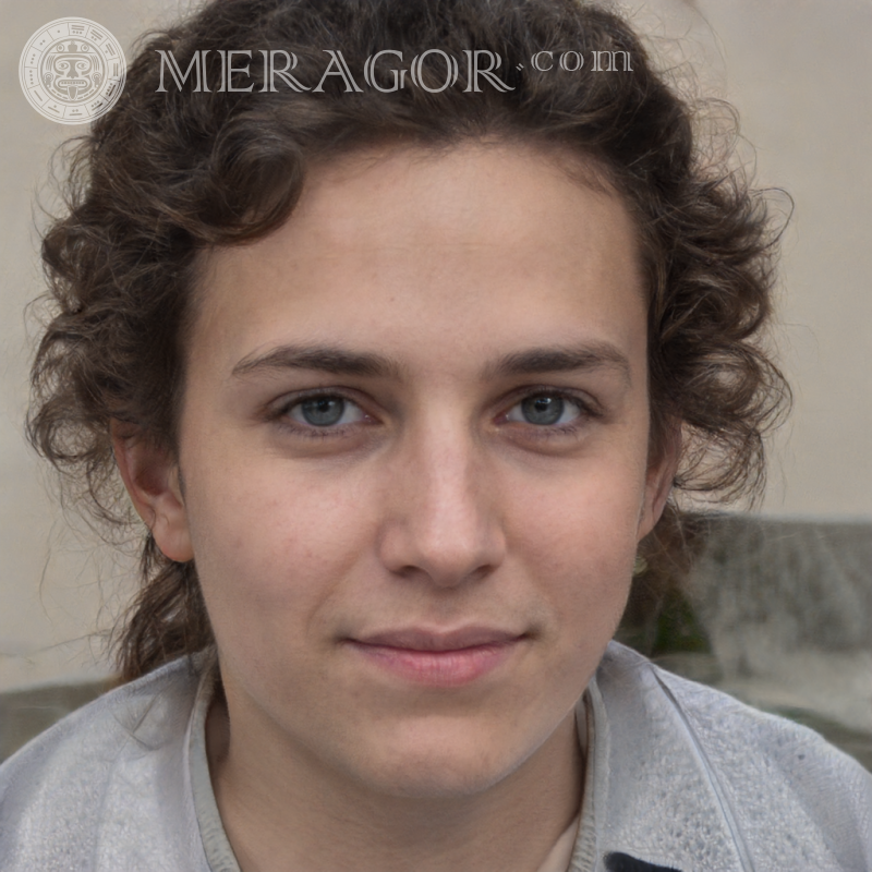 Imagem de garota com rosto de Bamble Rostos de meninas Europeus Russos Meninas