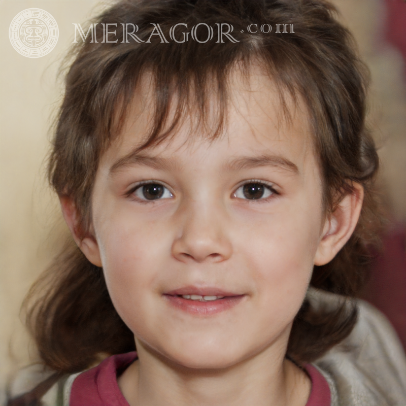 Придумать аватарку маленькой девочке на страницу Лица девочек Европейцы Русские Девочки
