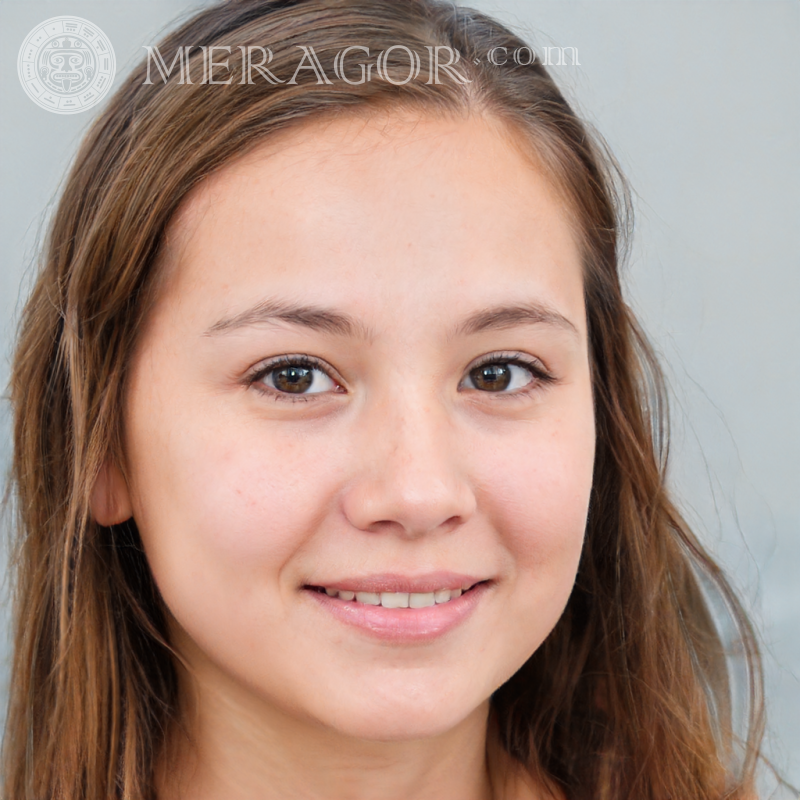 Crie um avatar para a garota da capa Rostos de meninas Europeus Russos Meninas