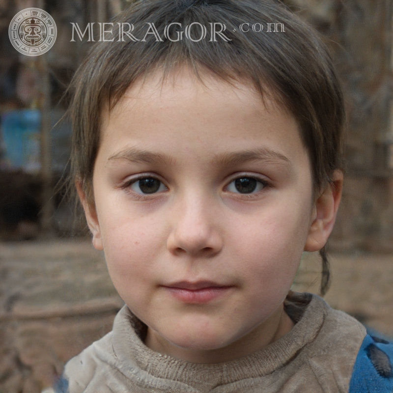Photo of young girls generator people Faces of small girls Europeans Russians Small girls