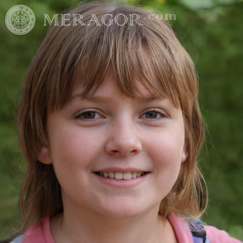 Красиві обличчя дівчаток 900 на 900 пікселів Особи маленьких дівчаток Європейці Російські Дівчата