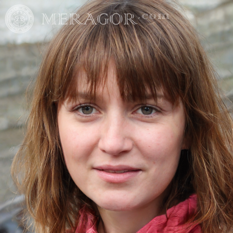 Schöne Gesichter von Mädchen 192 x 192 Pixel Gesichter von kleinen Mädchen Europäer Russen Maedchen