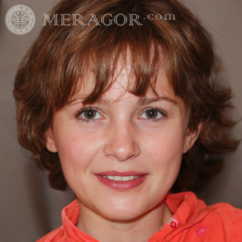Imagen de cara de niña Baddo Rostros de niñas pequeñas Europeos Rusos Niñas